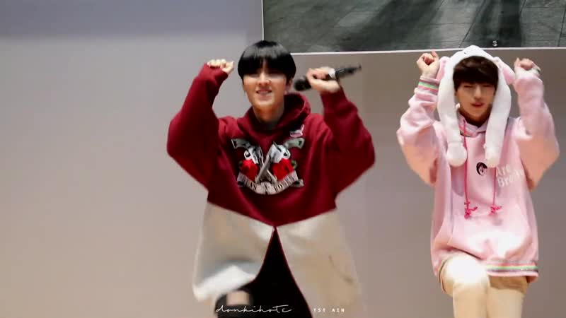 181110 tst (일급비밀) paradise (낙원) [ain focus] фансайн в сангаме