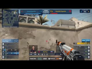 Ax1le 1v2 clutch vs mousesports @ iem katowice