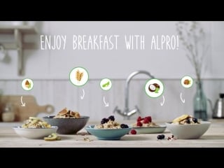 Alpro not too hot, not too cold, this plant based porridge is just right!