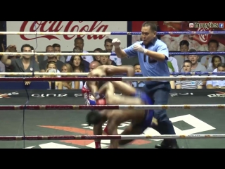 Muay thai fight weeraponlek vs thepwarit rajadamnern stadium bangkok 20th august 2015