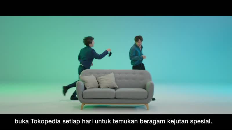 Jimin kena prank jung kook di iklan tokopediaxbts !