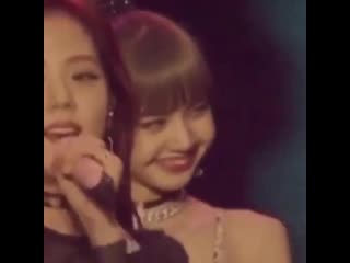 Rosie goofing on stage lisa