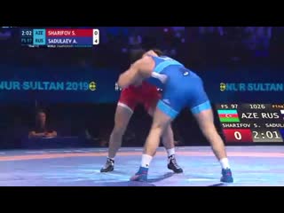 Gold abdulrashid sadulaev (rus) sharif sharifov (aze)