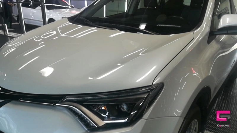 Toyota rav4 на ежегодном, гарантийном обновлении керамики