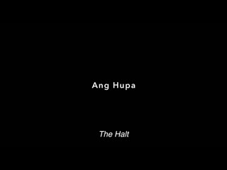 The halt / ang hupa (2019) dir lav diaz