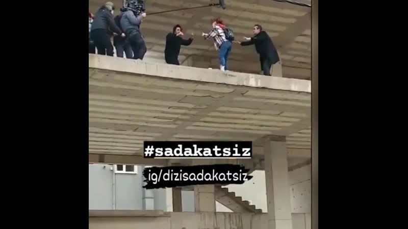 #sadakatsiz on set