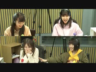 190116 akb48 no all night nippon (komiyama haruka, taniguchi megu, yamada nanami, fukuda akari)