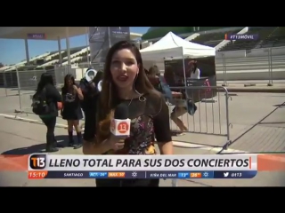 170311 bts in chilean news for the wings tour in santiago @ t13