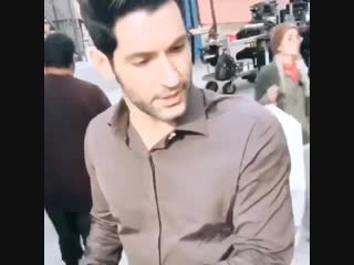 Tom ellis et aimee garcia 😈 tournage, t