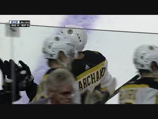 Patrice bergeron#37(1),assistbrad marchand#63 (boston bruins buffalo sabres 05 10 2018 )