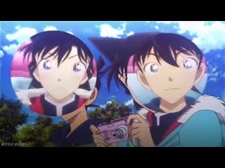 Detective conan | vine | kudou shinichi x ran mouri