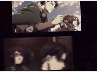 Porn on titan; levi ackerman & hange zoë & levihan [vine/edit]