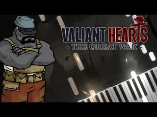 Lonely pebble (valiant hearts the great war) synthesia / piano tutorial
