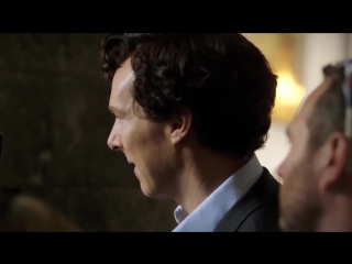 Sherlock 4 i behind the scenes of the the six thatchers’ christening scene