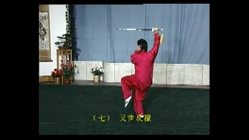 Удан тайцзи цюань комплекс 49 форм с мечом цзянь (1 2) часть 1