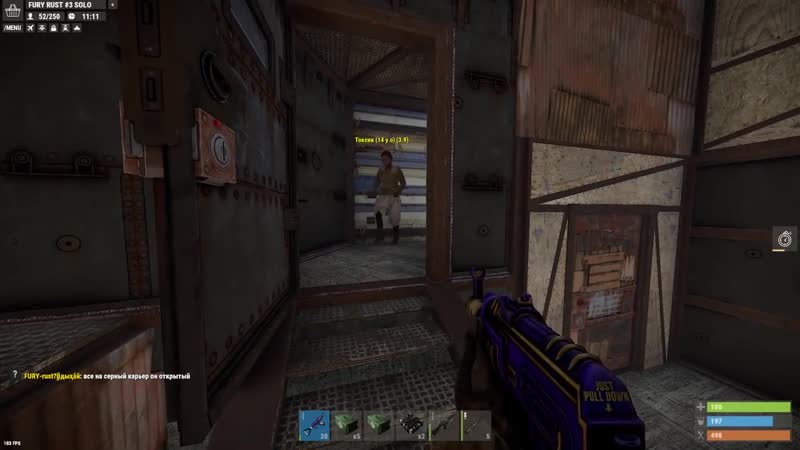 [legunda] нарушитель скрывает тайную комнату от админа! патруль в раст/rust