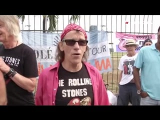 Cubanos y turistas esperan a the rolling stones desde tempranas horas