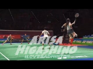 Arisa higashino 東野 有紗 the girl with powerful jump smash