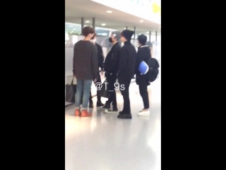 [fancam] 160324 bts @ kansai airport, japan