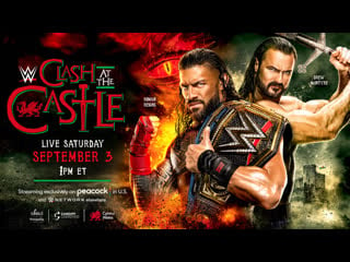 Wwe clash at the castle прямой эфир гачи битвы в замке