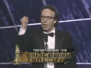 Life is beautiful wins foreign language film 1999 oscars