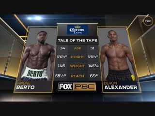 Andre berto vs devon alexander (hd 1080)