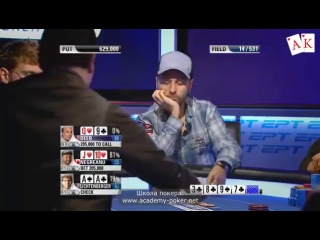 Покер как негреану обыгал тузов!