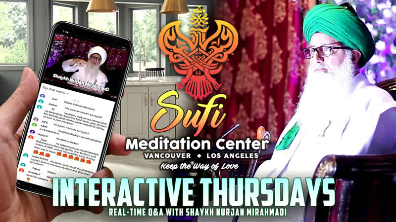 Live zikr and sohbat with shaykh nurjan