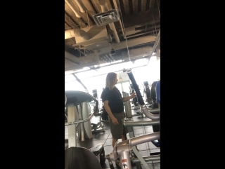 Harjgtheone at the gym april 12, 2017