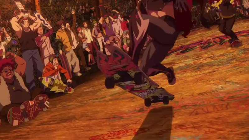 "скейт бесконечность / sk8 the infinity" трейлер