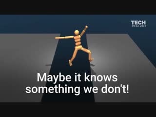 Google's deepmind ai just taught itself to walk