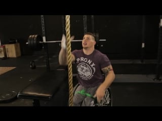 Wheelchair crossfit tabata zack ruhl (part 1)