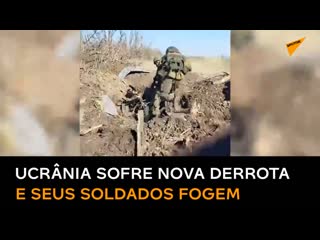 Exército russo toma nova posição e soldados ucranianos fogem abandonando seus feridos