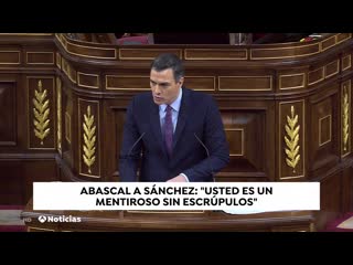 Sanchez a abascal mireme a la cara violencia de género investidura noticias vlc record 2020 01 04 21h12m47s antena 3 fhd