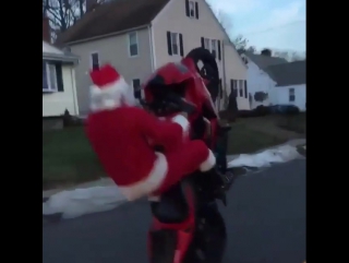 Санта любит жечь)