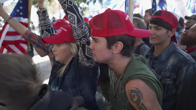 Inside huge pro trump rally in washington, dc (million maga march) raw cut 15 nov 2020