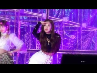 171225 blackpink so hot (rose focused) @ sbs gayo daejeon