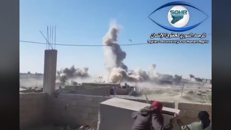 Удар ввс коалиции по палаточному лагерю иг