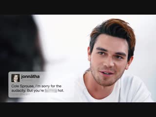 Riverdales cole sprouse kj apa compete in a compliment battle teen vogue (1)