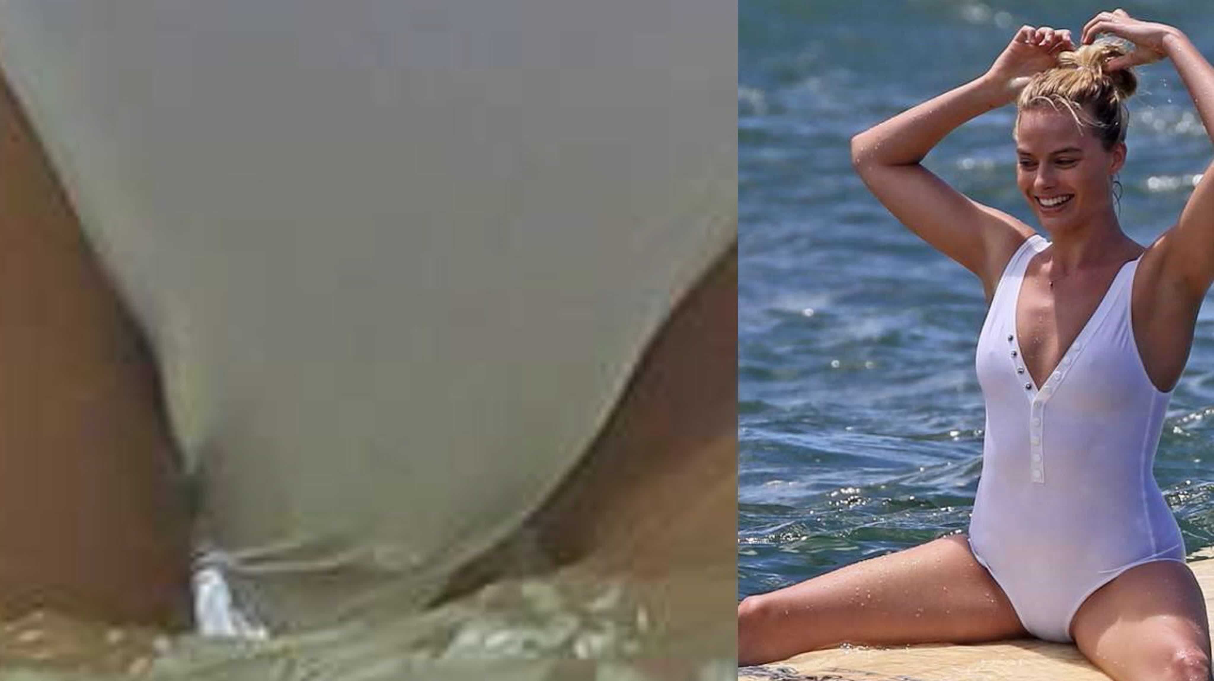 Margot robbie cameltoe