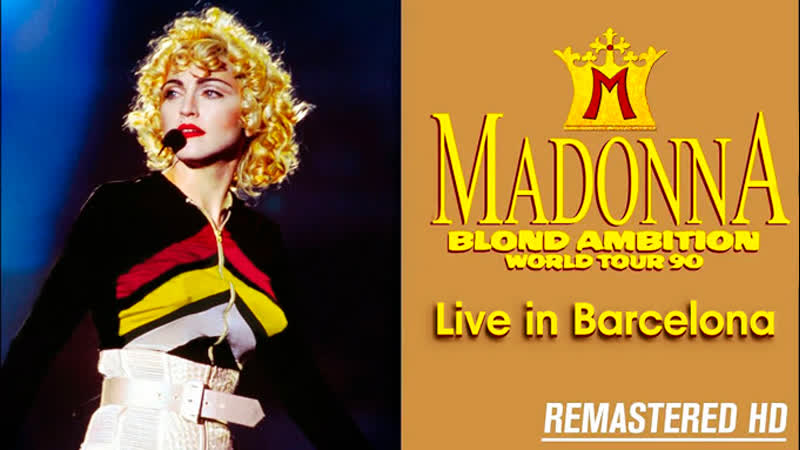 [1990] madonna blond ambition tour (live from barcelona, spain) dvd full show fhd 1080p