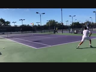 Victoria azarenka practice at img academy 3