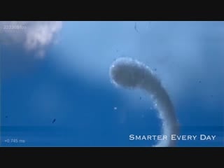 Rupert’s drop obliterates an ak 47 round and then turns to dust because of the vibration generated at the tail