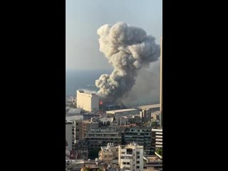 The explosion in beirut взрыв в бейруте