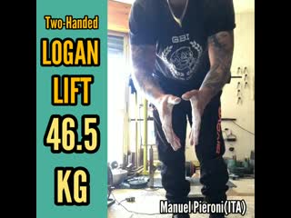 Manuel pieroni(ita) "th logan lift" 46 5 kg