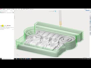 Frezeru ru sprutcam 14 2020 серия 2 камень 3d с обрезкой