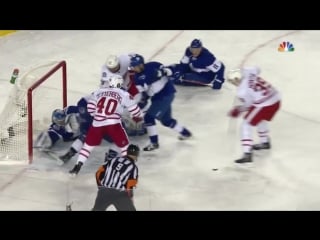 Anthony mantha ties the game with 1 1 seconds left 1 1 17