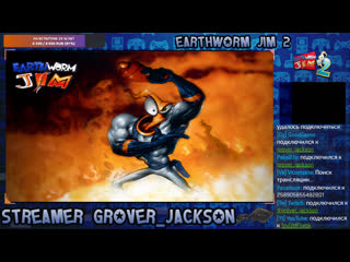 Earthworm jim 2 hard [sega, snes, ps1, saturn] прохождение стрим rus