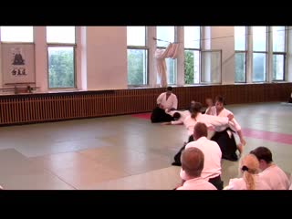 Ju ho suwari waza, kata dori ikkyo omote, ura