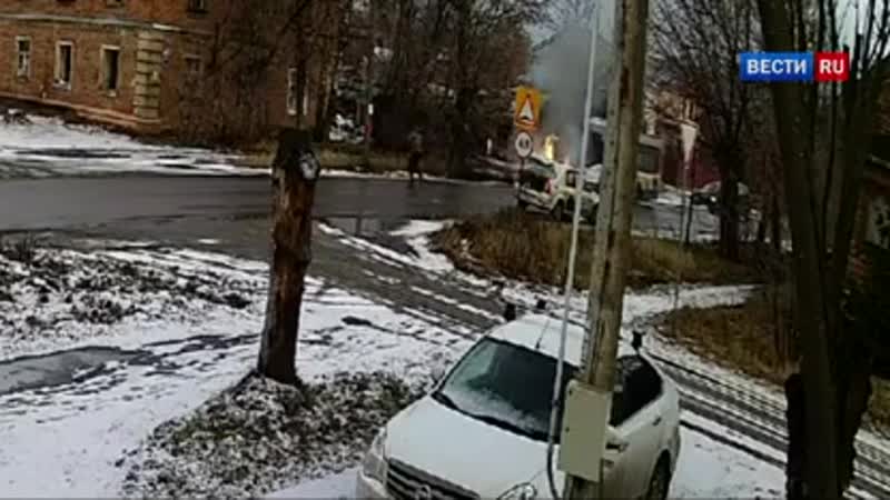 Газовый баллон взорвался в такси в подмосковье